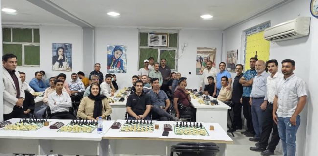 برگزاری هفتمین دوره مسابقات شطرنج کارگری استان هرمزگان در سایه یاد حادثه دیدگان بندر شهید رجایی