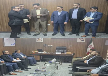تکریم  و معارفه سرپرست شیلات شهرستان خمیر
