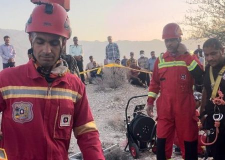 سقوط مردی در چاه ۶۰ متری در شهرفارغان