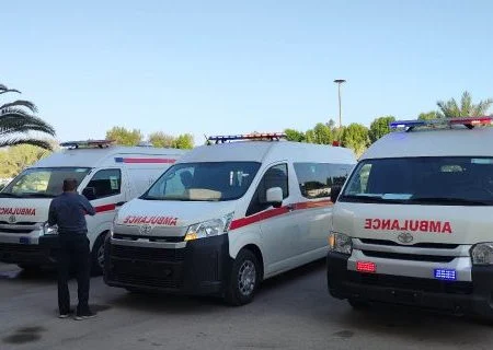 سه دستگاه آمبولانس به شبکه بهداشت و درمان هرمزگان الحاق شد