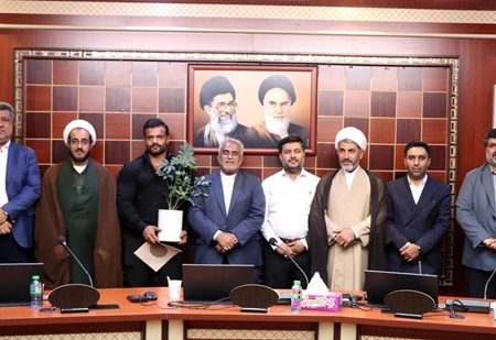 قدردانی از سعید مرادی در پی کسب مقام قهرمانی مسابقات بدنسازی
