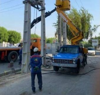 مدیریت برق ناحیه یک بندرعباس و تداوم خدمت و اصلاح شبکه برق