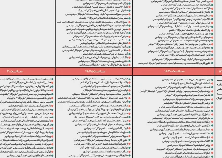 انتشار جدول اکران نخستین جشنواره منطقه ای فیلم ۱۲۰ ثانیه ای خلیج فارس