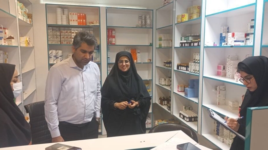 بازدید سرزده کارشناسان غذا و دارو شرق هرمزگان از وضعیت دارویی شهرستان بشاگرد