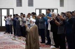 برگزاری نماز عید قربان در کیش