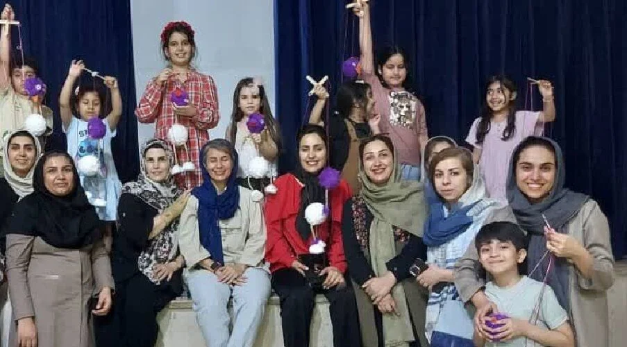 برگزاری کارگاه عروسک نمایشی در مرکز فرهنگی هنری گلشهر بندرعباس