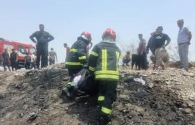 حریق خودرو حامل سوخت یک فوتی بر جای گذاشت