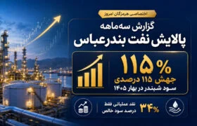 جهش ۱۱۵ درصدی سود شبندر در بهار ۱۴۰۵؛ نقد عملیاتی فقط ۳۴ درصد سود خالص