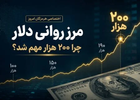 چرا دلار ۱۹۰ هزار تومانی خبر بود، اما ۲۰۰ هزار تومان شوک شد؟