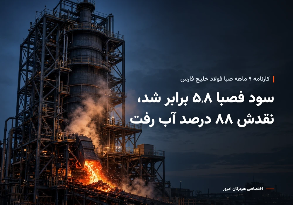 سود فصبا ۵.۸ برابر شد، نقدش ۸۸ درصد آب رفت