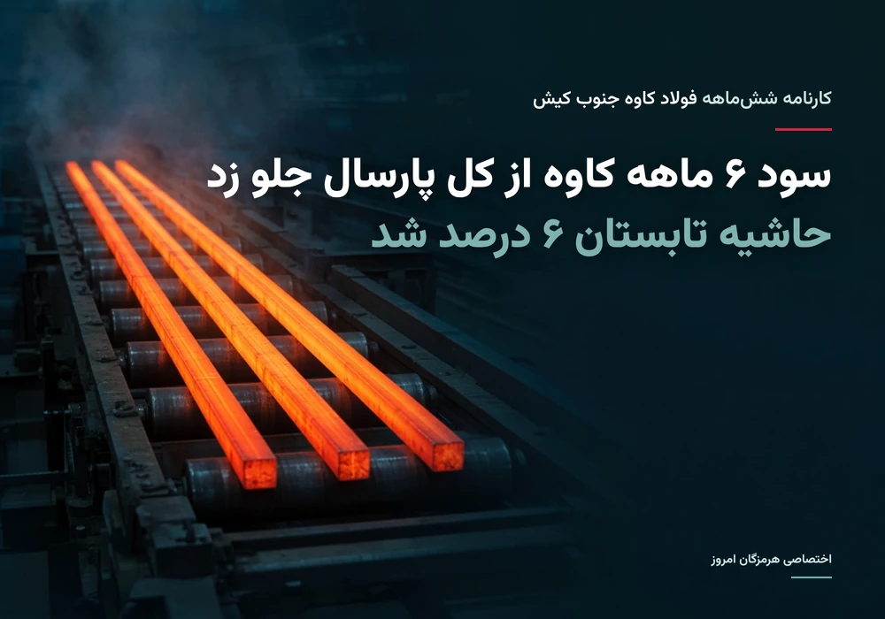 سود ۶ ماهه کاوه از کل پارسال جلو زد، حاشیه تابستان ۶ درصد شد
