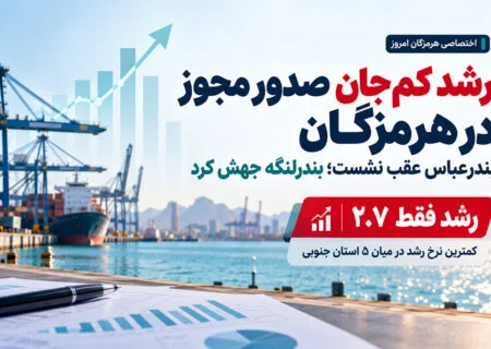 رشد کمجان صدور مجوز در هرمزگان؛ افت بندرعباس و جهش بندرلنگه